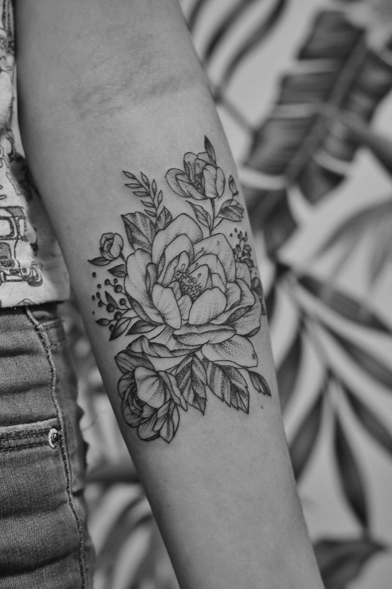 Les tatouages de fleurs que les tatoueurs en France peuvent créer