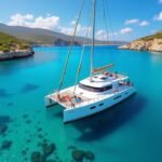 partez à l'aventure en crète à bord d'un catamaran et vivez une expérience nautique inoubliable entre plages paradisiaques, eaux turquoise et paysages méditerranéens à couper le souffle.